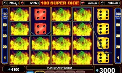 100 Super Dice screenshot