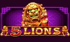 5 Lions slot game