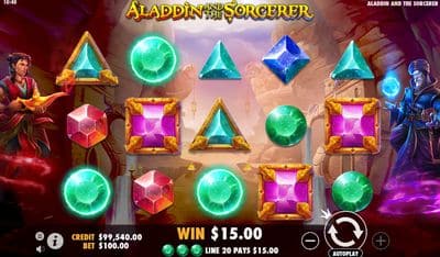 Aladdin And The Sorcerer screenshot