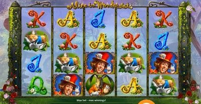 Alice In Wonderslots screenshot