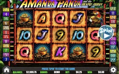 Amanda Panda And The Jackpot Journey screenshot