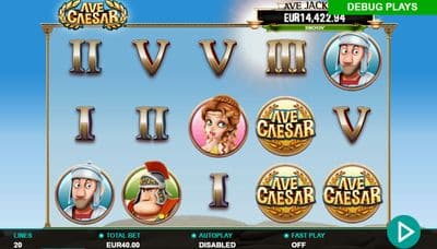Ave Caesar Jackpot screenshot