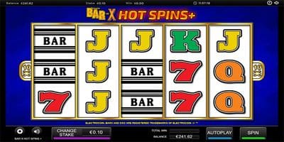 Bar X Hot Spins screenshot