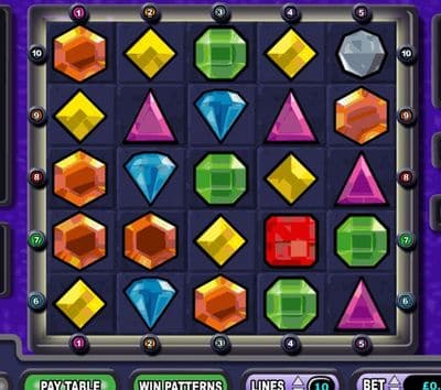 Bejeweled screenshot