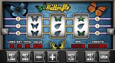 Butterflies screenshot