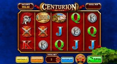 Centurion Free Spins screenshot