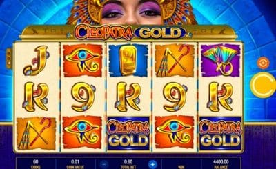 Cleopatras Gold screenshot