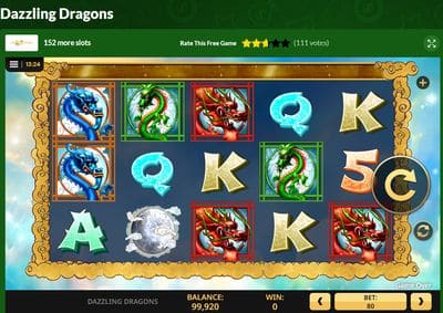 Dazzling Dragons screenshot