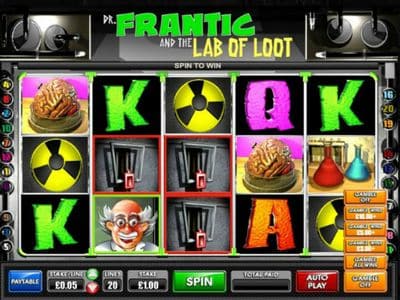Dr Frantic And The Lab Of Loot screenshot