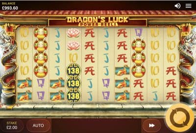 Dragons Luck Power Reels screenshot