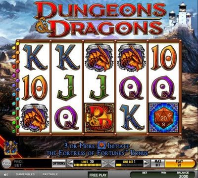 Dungeons and Dragons screenshot