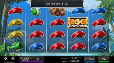 Eggspendables screenshot