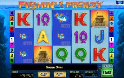 Fishin Frenzy Jackpot theme
