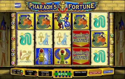 Fortune Of The Pharaohs screenshot