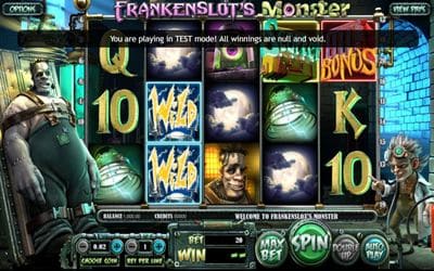 Frankenslots Monster screenshot