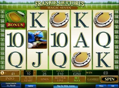 Frankie Dettoris Magic Seven screenshot