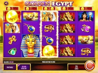 Golden Egypt screenshot