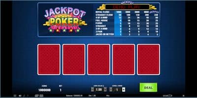 Jackpot Poker screenshot