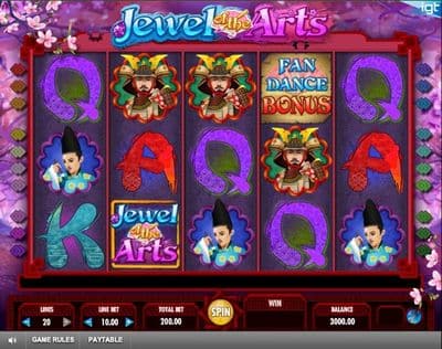 Jewel Of The Arts screenshot