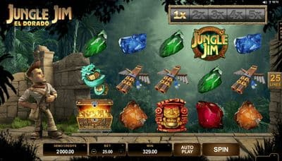 Jungle Jim El Dorado screenshot