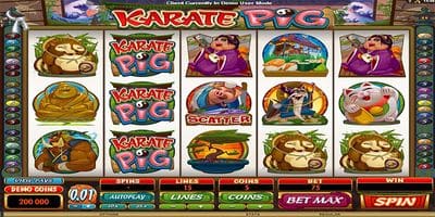 Karate Pig screenshot