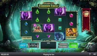 Kingdoms Rise Forbidden Forest screenshot