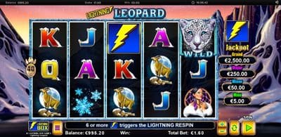 Lightning Leopard screenshot