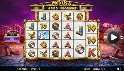 Medusa Megaways screenshot