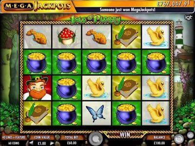 Megajackpots Isle O Plenty screenshot