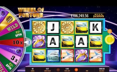 Megajackpots Wheel Of Fortune On Air screenshot