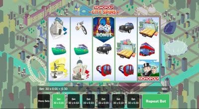 Monopoly City Spins screenshot
