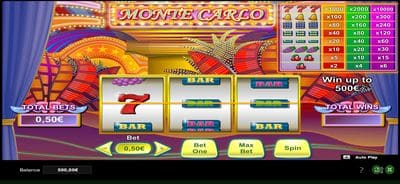Monte Carlo screenshot