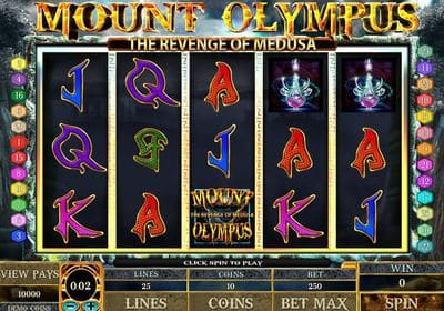 Mount Olympus Revenge Of Medusa screenshot