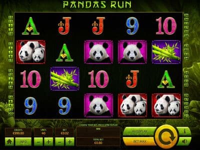 Pandas Run screenshot