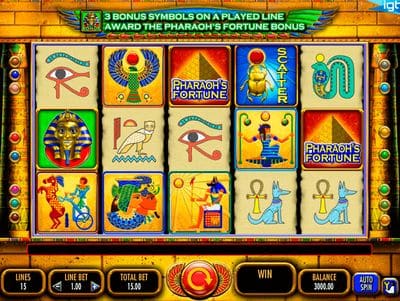 Pharaohs Fortune screenshot