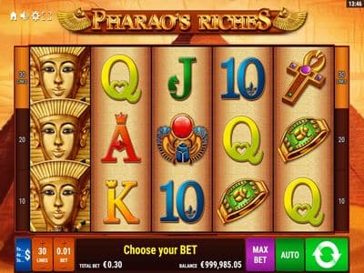 Pharaos Riches screenshot