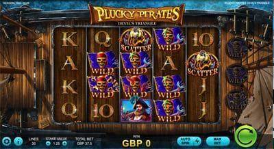Plucky Pirates screenshot