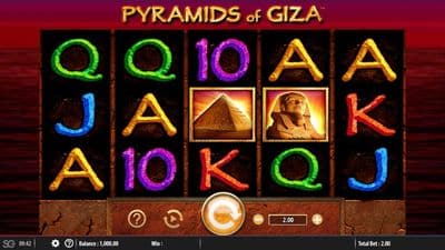 Pyramids Of Giza screenshot