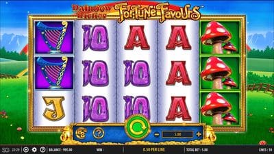 Rainbow Riches Fortune Favours screenshot