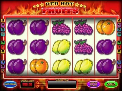 Red Hot Fruits screenshot