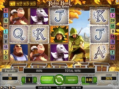 Robin Hood Shifting Riches screenshot