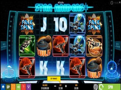 Star Raiders Slot screenshot