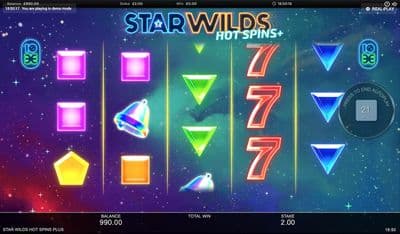 Star Wilds Hot Spins screenshot
