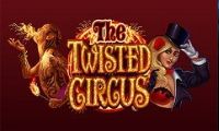 the twisted circus slot logo