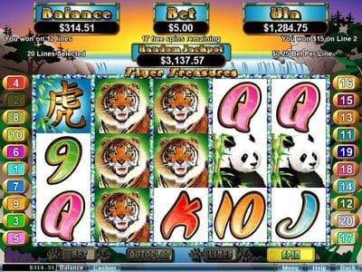Tiger Treasures screenshot