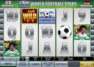 Top Trumps World Football Stars screenshot