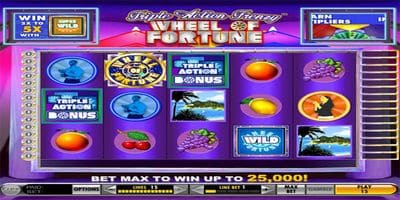 Wheel Of Fortune Triple Action Frenzy screenshot