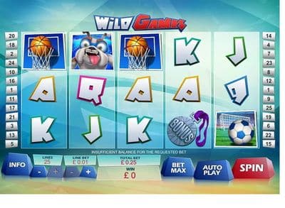 Wild Games screenshot