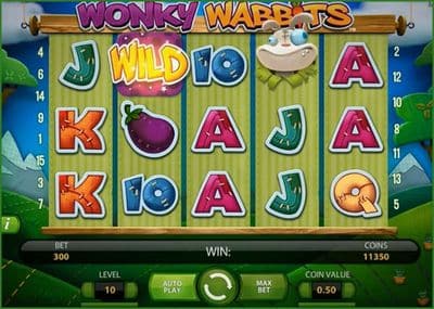 Wonky Wabbits Slot screenshot