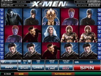 X Men screenshot